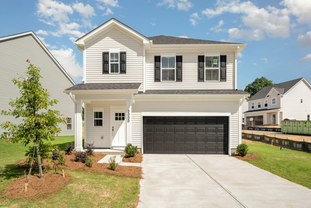 Sadler Village, modern townhome construction, Flowers Ridge townhome community Hickory North Carolina