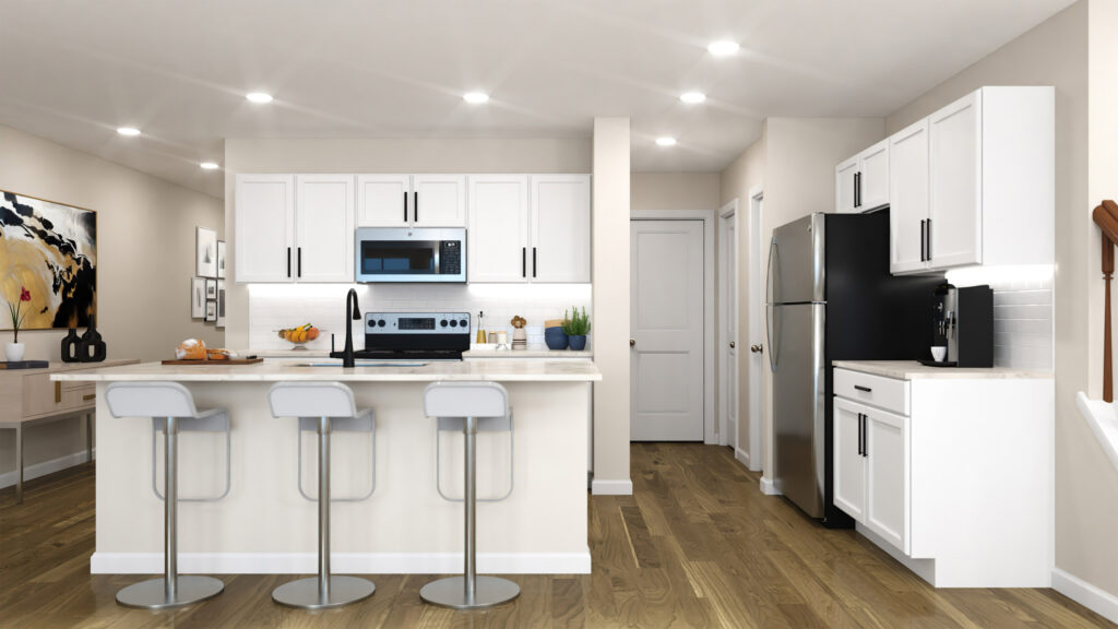 Braselton, vertical construction crews, construction company headquarters, modern kitchen design