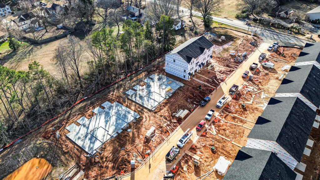 The Charlotte 500, product design floor plans, Peterson residential community Charlotte