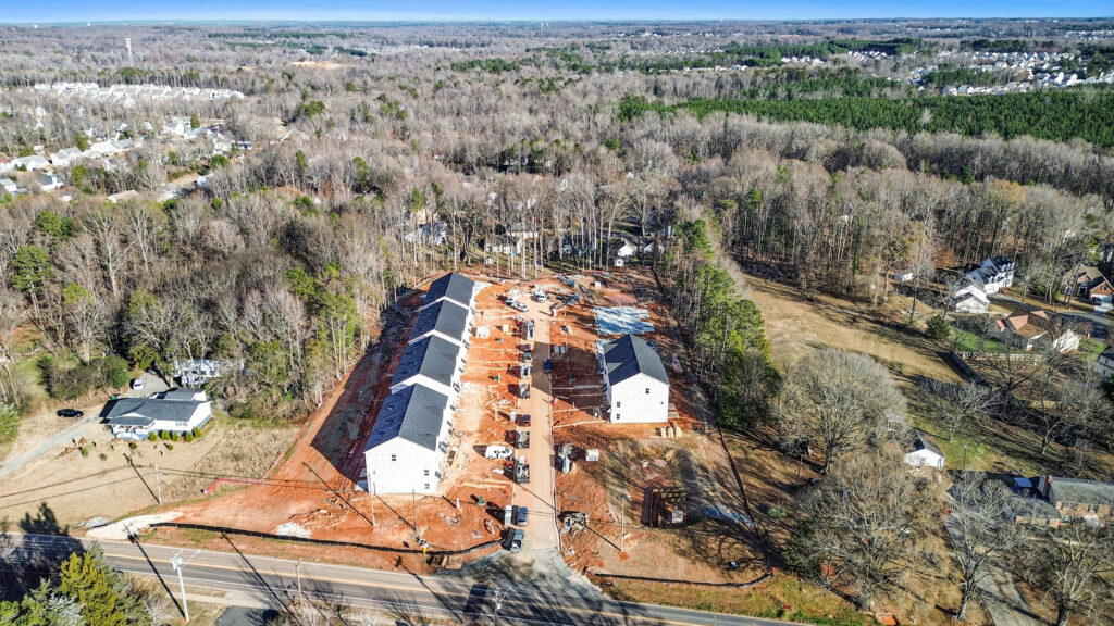 The Charlotte 500, transparent construction pricing, luxury rental townhome floor plan, luxury bathroom layout