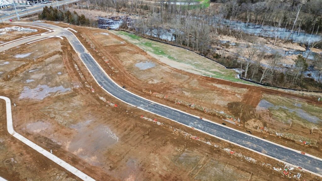 Holly Grove, completed construction project, luxury rental townhome floor plan, luxury bathroom layout