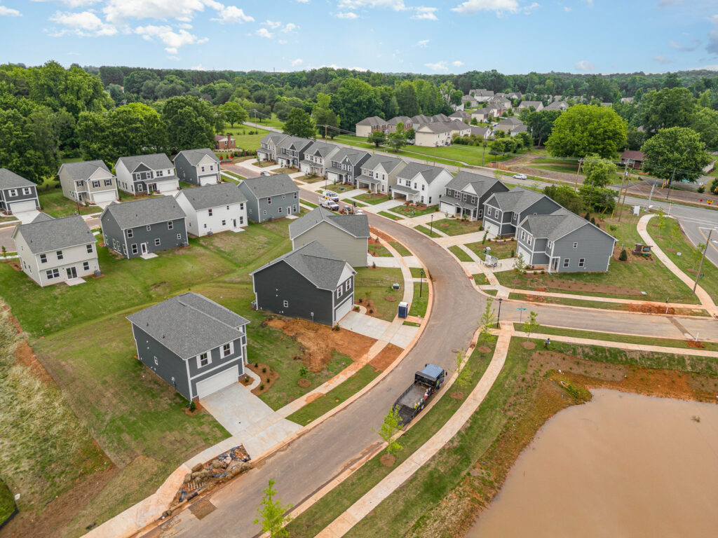 Hadley Crossing, Simfield Valley residential development Charlotte, Fitzgerald townhome project Charlotte