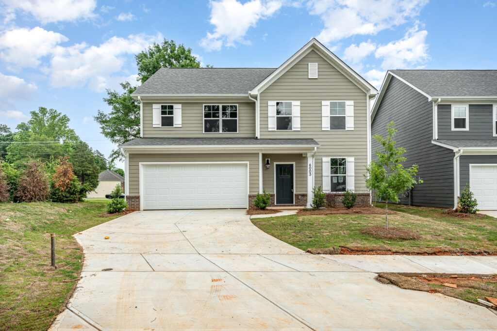 Hadley Crossing, single-family home design, The Collection at North Tryon floor plan, construction project managers