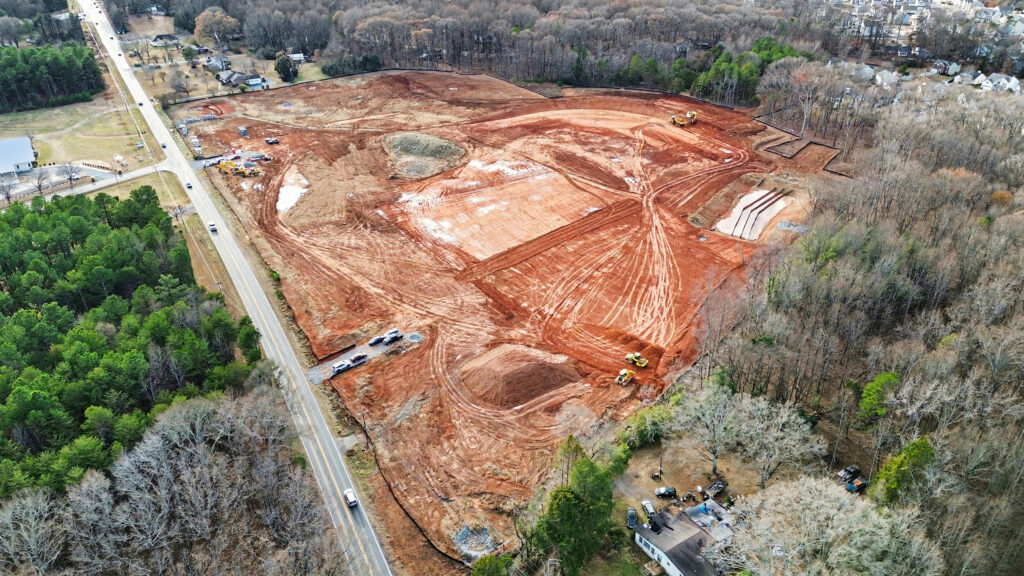 Long Farm, construction professionals meeting, Flowers Ridge townhome community Hickory North Carolina