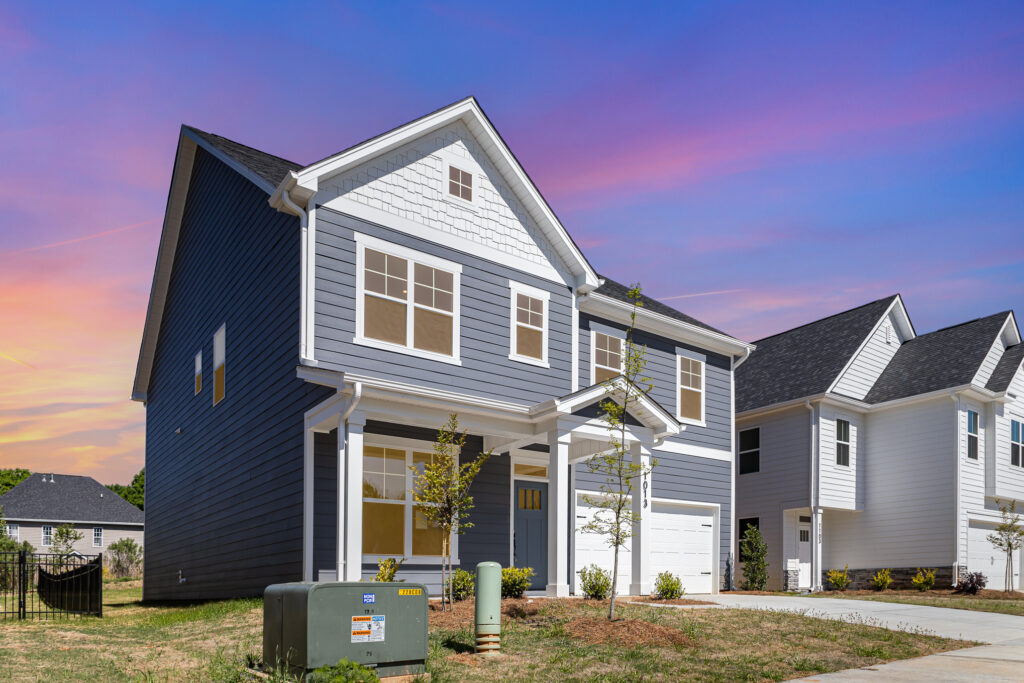 Simfield Valley, modern townhome construction, civil design planning, Marigold townhome development Jacksonville Florida