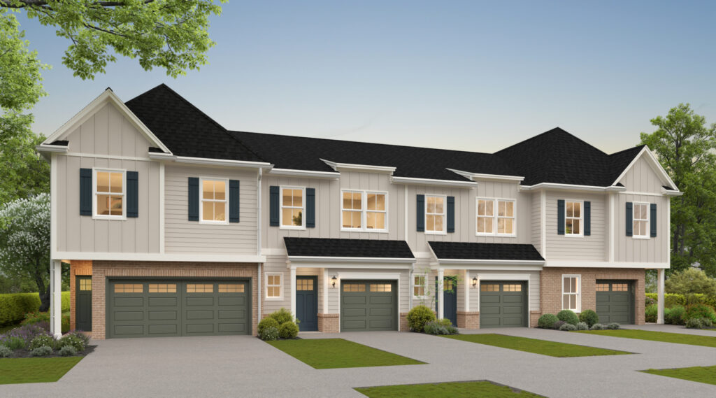 Holly Grove, thoughtful design residential, Oslo townhome project Spartanburg South Carolina, BTR market trends