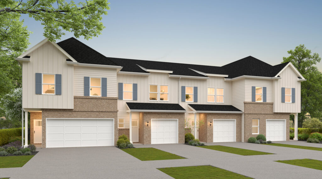 Holly Grove, modern townhome construction, amenity construction, Driftwood residential project Hilton Head South Carolina