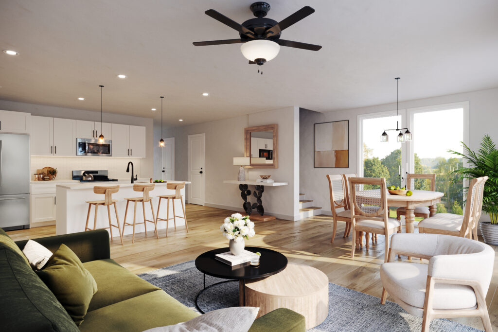 Long Farm, construction site overview, Pines at Paw Creek Charlotte, Red Cedar Charlotte office location