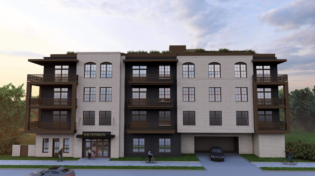 Peterson, site work and grading, Simfield Valley residential development Charlotte, open living space