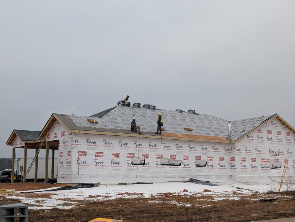 Rankin, Red Cedar Construction leadership team, luxury bathroom layout, construction projects map