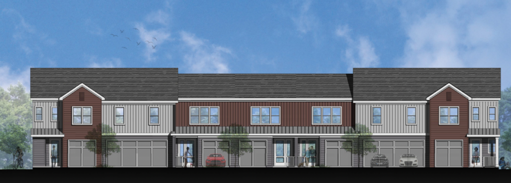 Steele Creek, residential product design, platting and lot development, cottage floor plan