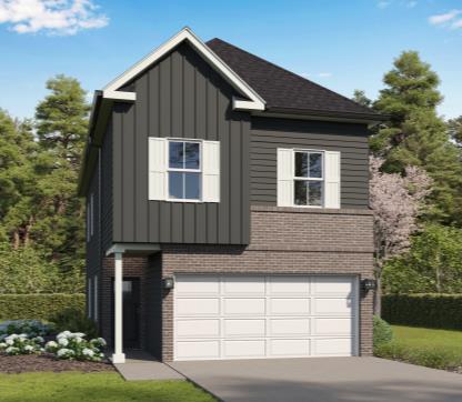 residential community design, 31st 32nd residential project Charlotte, 3-story townhome design